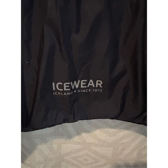 Icewear Iceland Women's Lightweight Full Zip Hooded Jacket Black Activewear - Picture 11 of 13